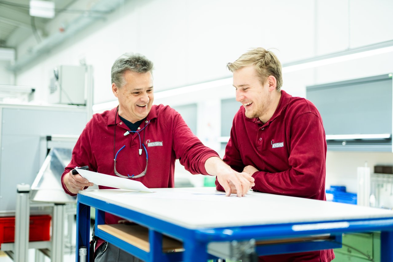 Einblicke in Ausbildung bei MENSHEN