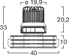 Menshen Weldspout 38569..1 Technical Drawing