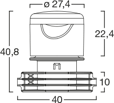 Menshen Weldspout 38573..1 Technical Drawing