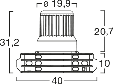 Menshen Weldspout 38583..2 Technical Drawing